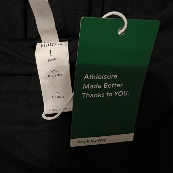 Halara Plicated Waffle Work Pants - Picture 3 of 3